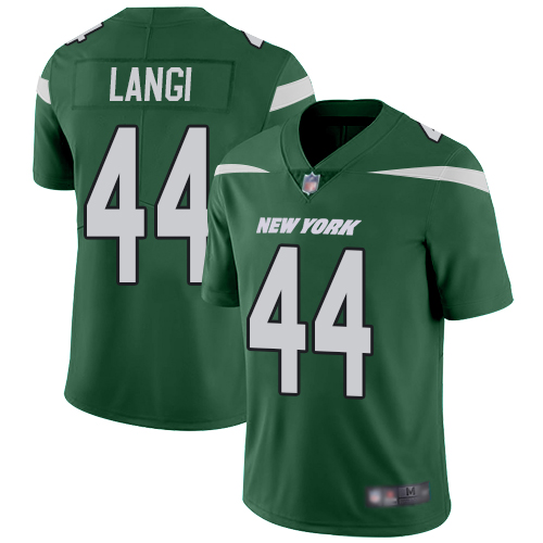 New York Jets Limited Green Men Harvey Langi Home Jersey NFL Football #44 Vapor Untouchable